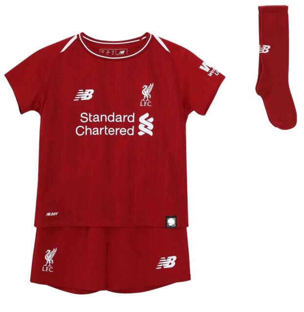Liverpool 18/19 Infant Home Kit por New Balance