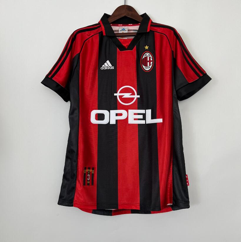 Camiseta Retro AC Milan Primera Equipación 96/97