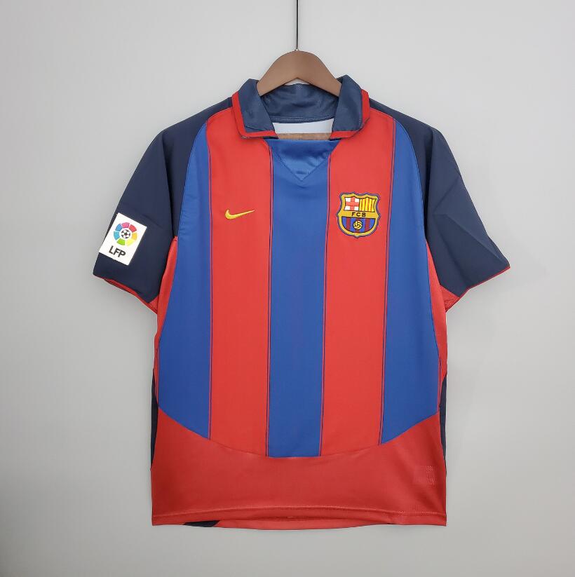 Camiseta Retro Barcelona Primera Equipación 03/04