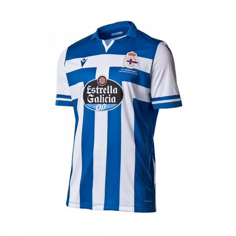 Camiseta Macron Rc Deportivo La Coruña Primera Equipación 2020-2021 NIÑO