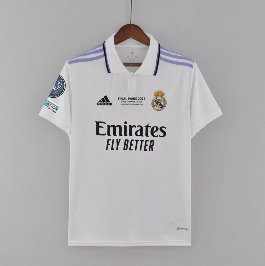 Camiseta Real Madrid 14 Champions 22/23 Niño