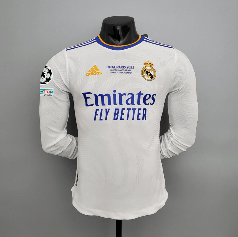 Camiseta Real Madrid Primera Equipación 21/22 Final Versión Reproductor ML