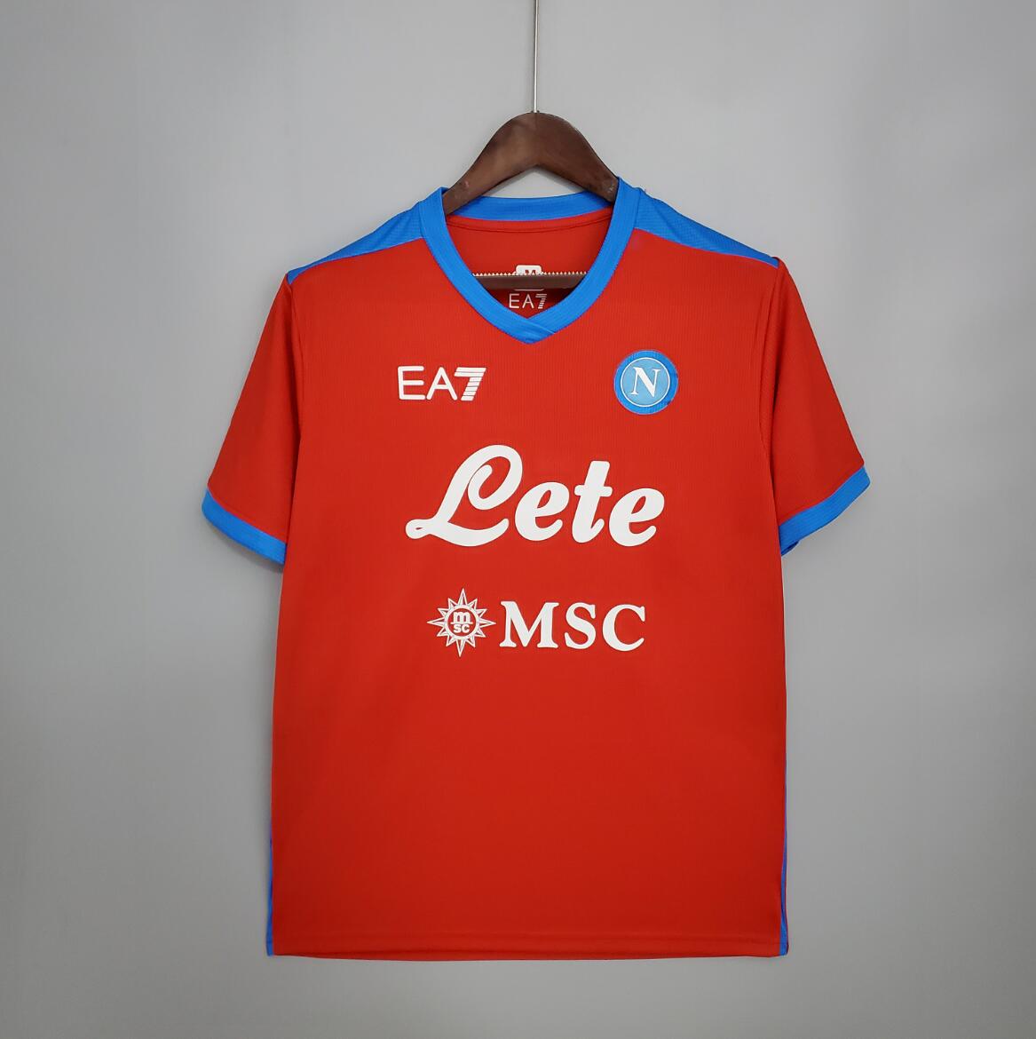 Camiseta Scc Napoli Segunda Equipación 2021/2022