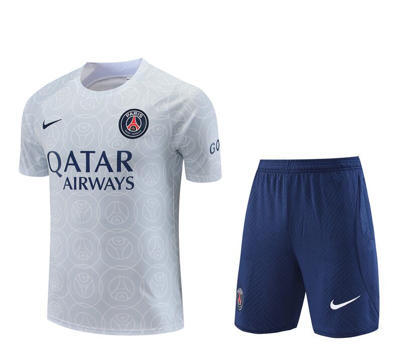 Camiseta PSG FC Training Kit Gris 22/23 + Pantalone