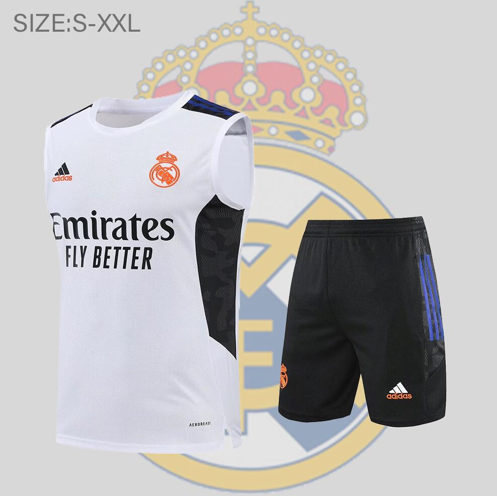 Camisetas Sin Mangas Real Madrid 22/23 KIT BLANCA