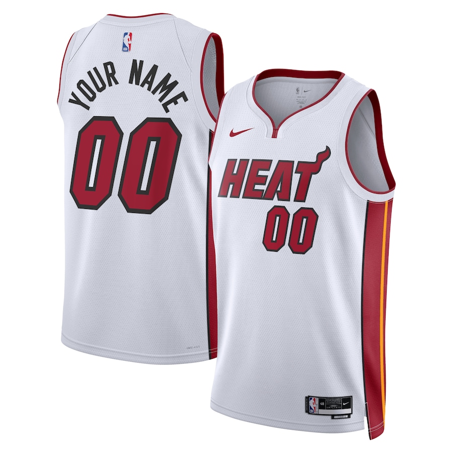Camiseta Association Swingman Miami Heat - Personalizada