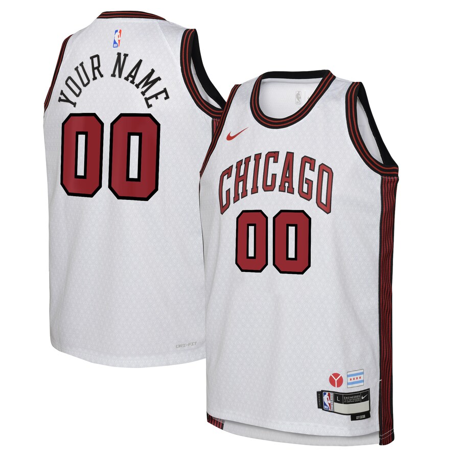 Camiseta Chicago Bulls City Edition Swingman - personalizada - NIÑO