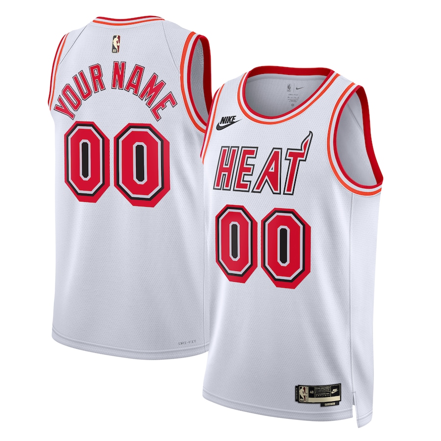 Camiseta Classic Edition Swingman Miami Heat - Personalizada