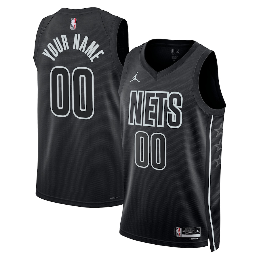 Camiseta Statement Swingman Brooklyn Nets - Personalizada