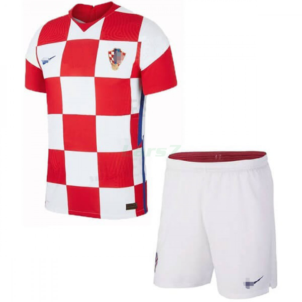 Camiseta Croacia 1ª Equipación 2020 Niños