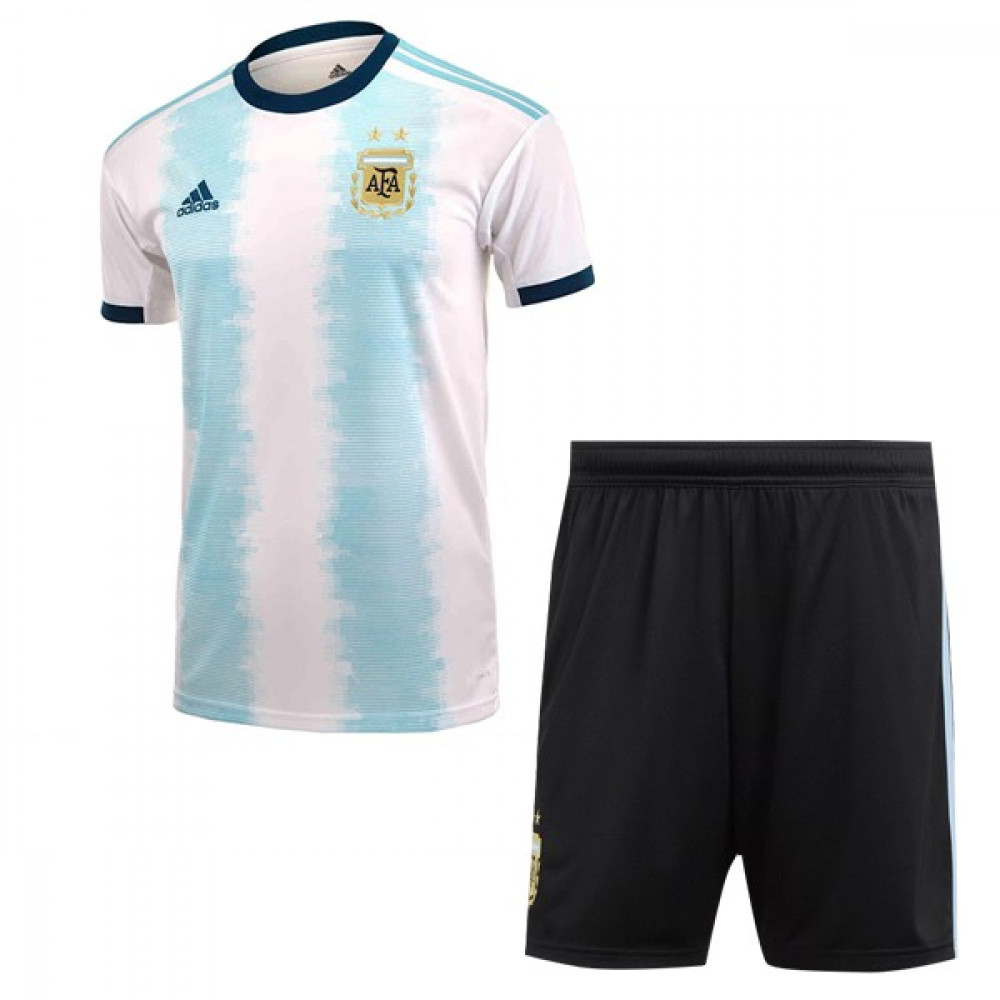 Camiseta Argentina 1ª Equipación 2019 Niño Kit