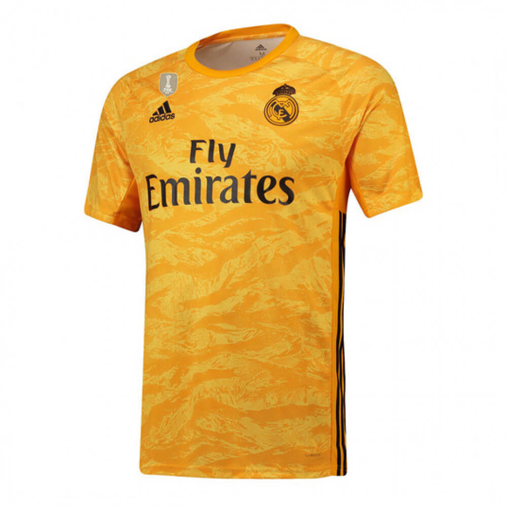 Camiseta De Portero Real Madrid 2019/2020 Amarillo