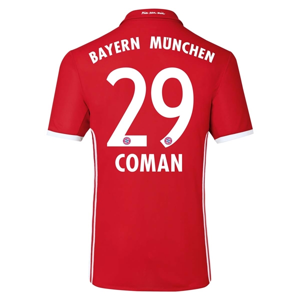CAMISETA Bayern Munich 16/17 COMAN Authentic PRIMERA EQUIPACIÓN