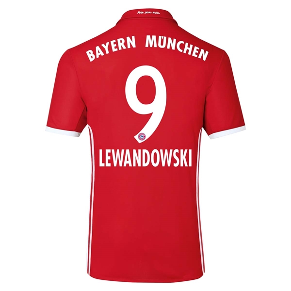 CAMISETA Bayern Munich 16/17 LEWANDOWSKI Authentic PRIMERA EQUIPACIÓN