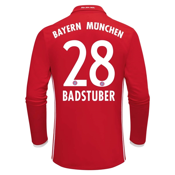 CAMISETA Bayern Munich 16/17 BADSTUBER LS PRIMERA EQUIPACIÓN