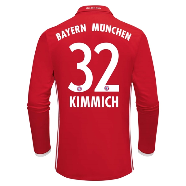 CAMISETA Bayern Munich 16/17 KIMMICH LS PRIMERA EQUIPACIÓN