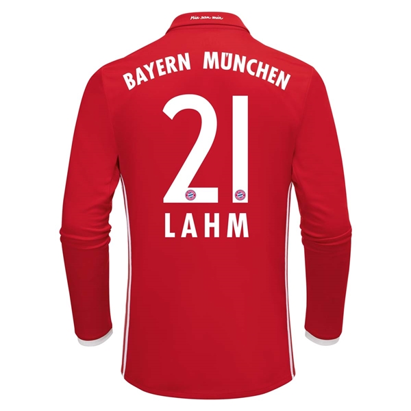 CAMISETA Bayern Munich 16/17 LAHM LS PRIMERA EQUIPACIÓN