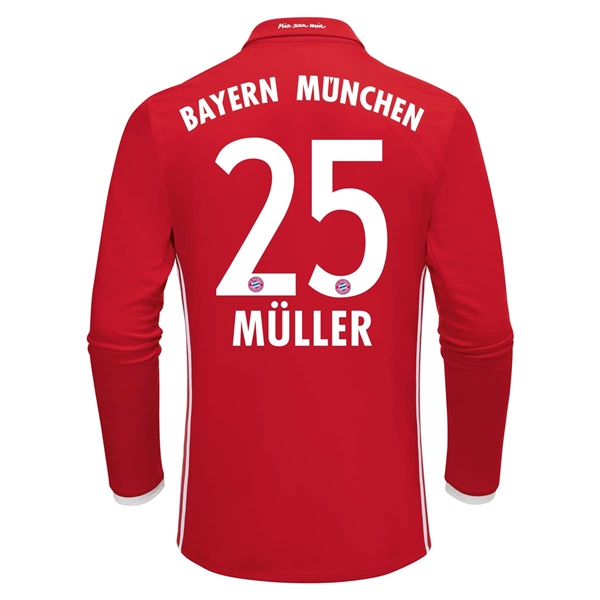 CAMISETA Bayern Munich 16/17 MULLER LS PRIMERA EQUIPACIÓN